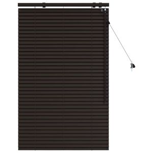 vidaXL Zsaluzia S&ouml;t&eacute;t Barna 95 x 130 cm 35 mm Massz&iacute;v Paulownia fa