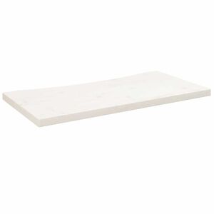 vidaXL feh&eacute;r t&ouml;m&ouml;r fenyőfa asztallap 80 x 40 x 2,5 cm