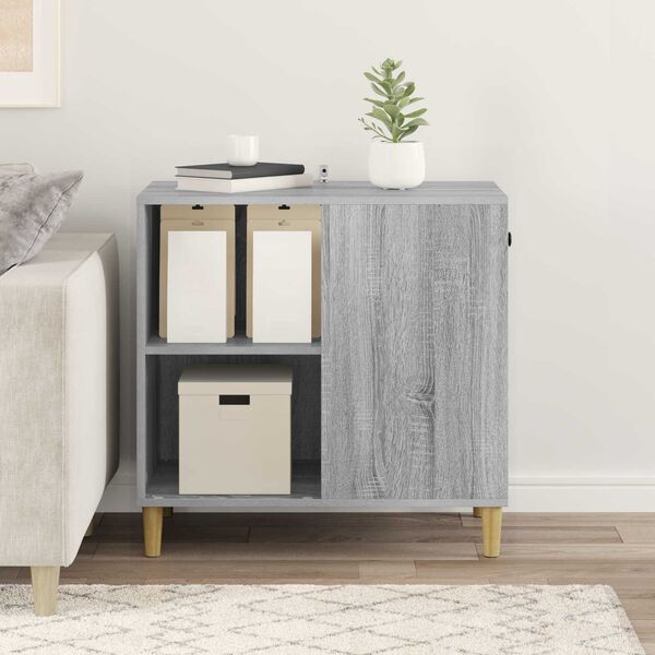 vidaXL Macska H&aacute;z Sz&uuml;rke Sonoma 72 x 42,5 x 70 cm Faanyag