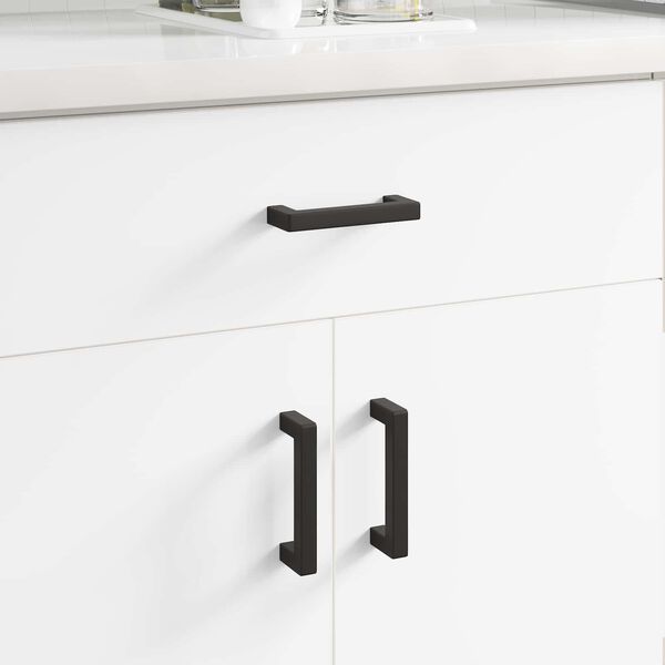 vidaXL B&uacute;tor Foganty&uacute; 12 pcs Fekete 110 x 12 x 36 mm Vas