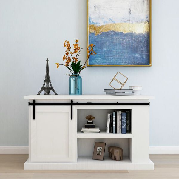 vidaXL sz&eacute;nac&eacute;l mini tol&oacute;ajt&oacute;s szekr&eacute;ny szerel&eacute;k szett 122 cm