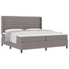 vidaXL Boxrug&oacute;s &aacute;gy p&aacute;rn&aacute;val fejt&aacute;ml&aacute;val T&oacute;psz&iacute;nű 200 x 200 cm sz&ouml;vet