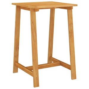 vidaXL t&ouml;m&ouml;r ak&aacute;cfa kerti b&aacute;rasztal 70 x 70 x 104 cm