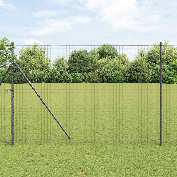 vidaXL Eur&oacute;pai Ker&iacute;t&eacute;s Sz&uuml;rke 1,6 x 10 m PVC-bevonat&uacute; vas