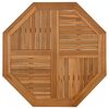vidaXL t&ouml;m&ouml;r t&iacute;kfa nyolcsz&ouml;gletű asztallap 90 x 90 x 2,5 cm