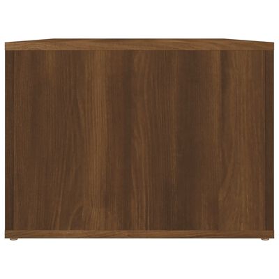 vidaXL barna tölgy színű szerelt fa dohányzóasztal 80 x 50 x 36 cm