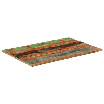 vidaXL négyszögű tömör újrahasznosított fa asztallap 60x90 cm 15-16 mm