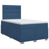 vidaXL Boxspring &aacute;gy matraccal fejt&aacute;ml&aacute;val K&eacute;k 120 x 190 cm Sz&ouml;vet