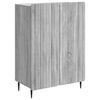 vidaXL Sz&eacute;f Sz&uuml;rke Sonoma 66 x 34,5 x 92 cm Szerelt Fa