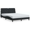 vidaXL fekete b&aacute;rsony &aacute;gykeret matrac n&eacute;lk&uuml;l 140 x 190 cm