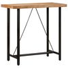 vidaXL t&ouml;m&ouml;r ak&aacute;cfa &eacute;s vas b&aacute;rasztal 110 x 55 x 107 cm