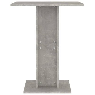 vidaXL betonszürke forgácslap bisztróasztal 60 x 60 x 75 cm