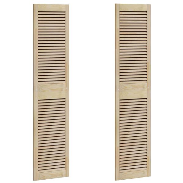 vidaXL Sz&eacute;fajt&oacute; 2 pcs Term&eacute;szetes 170 x 2,1 x 39,5 cm T&ouml;m&ouml;r fenyőfa