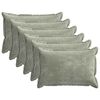 vidaXL P&aacute;rna huzat 6 db HOUTEN Z&ouml;ld 50 x 80 cm Chenille Sz&ouml;vet