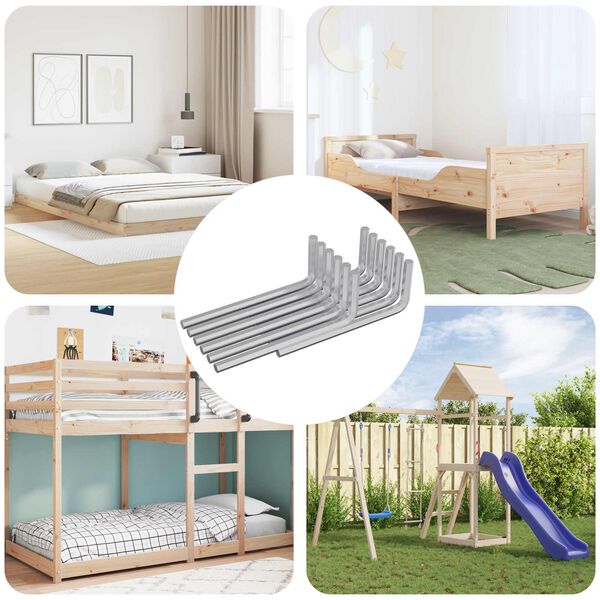 vidaXL Hatos Kulcs 2118 pcs Ez&uuml;st 32 x 86 mm Ac&eacute;l