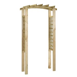 vidaXL impregn&aacute;lt t&ouml;m&ouml;r fenyőfa r&aacute;csos bolt&iacute;v 110 x 60 x 210 cm