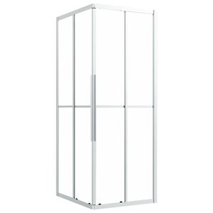 vidaXL ESG tej&uuml;veg zuhanykabin 90x70x180 cm