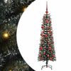 vidaXL Mű kar&aacute;csonyfa 150 LED-del Z&ouml;ld 150 cm PVC &eacute;s Műanyag &eacute;s Ac&eacute;l