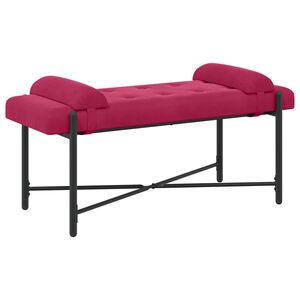 vidaXL Gombos pad p&aacute;rn&aacute;kkal Bord&oacute; 110 x 40 x 46 cm B&aacute;rsony