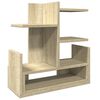 vidaXL sonoma t&ouml;lgy sz&iacute;nű szerelt fa asztali szervező 49x20x52,5 cm