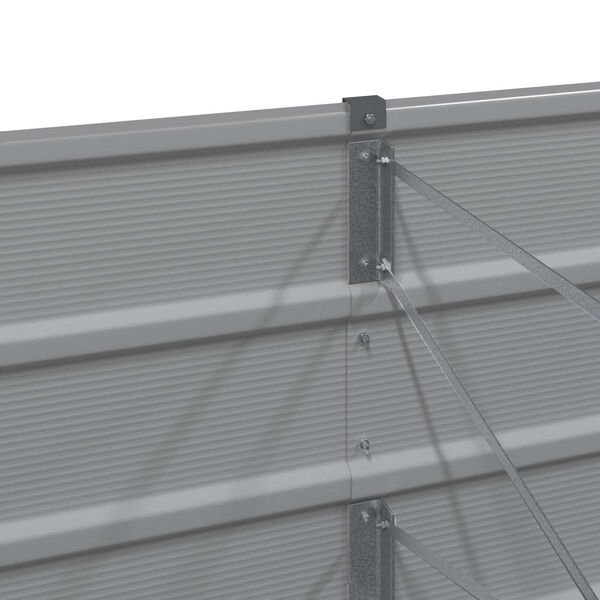 vidaXL N&ouml;v&eacute;nytart&oacute; Vil&aacute;gossz&uuml;rke 480 x 50 x 45 cm Horganyzott ac&eacute;l