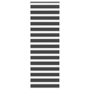 vidaXL zebraf&uuml;gg&ouml;nnyel fekete sz&ouml;vetsz&eacute;less&eacute;g 80,9 cm poli&eacute;szter