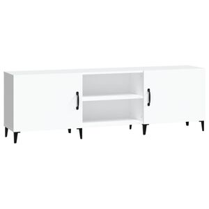 vidaXL feh&eacute;r szerelt fa TV-szekr&eacute;ny 150 x 30 x 50 cm