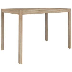 vidaXL t&ouml;m&ouml;r ak&aacute;cfa &eacute;tkezőasztal 110 x 70 x 75 cm