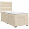 vidaXL Boxspring &aacute;gy matraccal Kr&eacute;msz&iacute;nű 80 x 200 cm Sz&ouml;vet