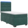 vidaXL Boxspring &aacute;gy matraccal S&ouml;t&eacute;tz&ouml;ld 80 x 200 cm B&aacute;rsony