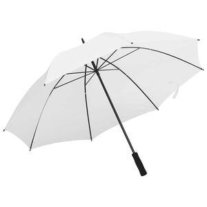vidaXL feh&eacute;r esernyő 130 cm