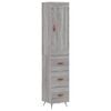vidaXL sz&uuml;rke sonoma szerelt fa magasszekr&eacute;ny 34,5 x 34 x 180 cm
