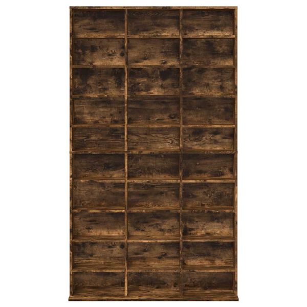 vidaXL f&uuml;st&ouml;s t&ouml;lgy sz&iacute;nű szerelt fa faliszekr&eacute;ny 60 x 26 x 18,5 cm