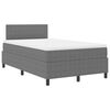vidaXL LED Box Spring &Aacute;gy Vil&aacute;gossz&uuml;rke &eacute;s feh&eacute;r 120 x 190 cm