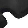 vidaXL &Uuml;lőp&aacute;rna Egysz&iacute;nű Fekete 47 x 36,5 x 8 cm Mem&oacute;riahab