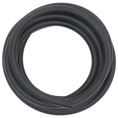 vidaXL fekete gumi és PVC hibrid légtömlő 0,6" 10 m
