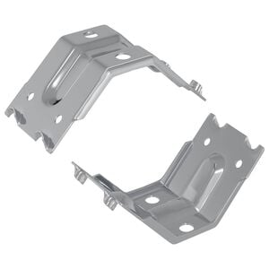 vidaXL Konzol 2 Horganyzott 106 x 55 x 1,5mm Ac&eacute;l