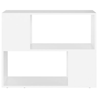 vidaXL fehér forgácslap TV-szekrény 80 x 24 x 63 cm
