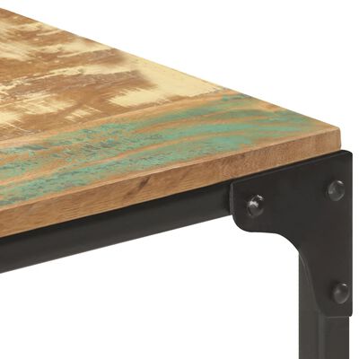 vidaXL tömör újrahasznosított fa tálalóasztal 110 x 30 x 75 cm