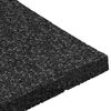 vidaXL Gumi Pad Fekete Gumi