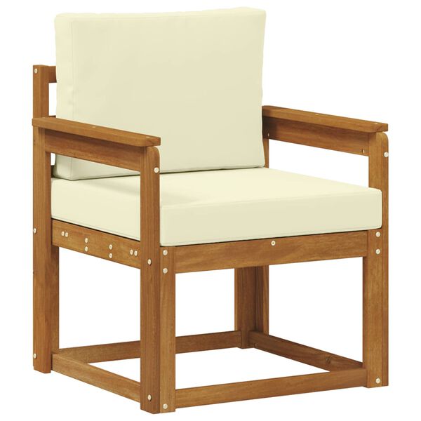 vidaXL K&uuml;lt&eacute;ri kanap&eacute; T&ouml;m&ouml;r ak&aacute;cfa &eacute;s poli&eacute;szter Term&eacute;szetes