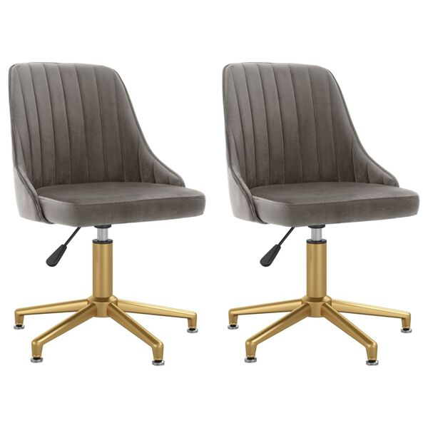 vidaXL 2 db vil&aacute;gossz&uuml;rke b&aacute;rsony forg&oacute; &eacute;tkezősz&eacute;k