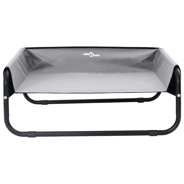 vidaXL Kutyafekhely Vil&aacute;gossz&uuml;rke 70 x 70 x 28,5 cm Ac&eacute;l