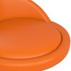 vidaXL 4 db narancss&aacute;rga műbőr forg&oacute; &eacute;tkezősz&eacute;k