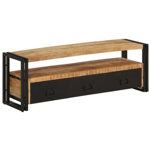 vidaXL t&ouml;m&ouml;r mang&oacute;fa TV-szekr&eacute;ny 120 x 30 x 40 cm