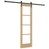 vidaXL Cs&uacute;sz&oacute; ajt&oacute; ORKDAL Term&eacute;szetes 61 x 198,5 cm