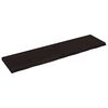 vidaXL s&ouml;t&eacute;tbarna kezelt t&ouml;m&ouml;r t&ouml;lgyfa asztallap 200x50x(2-6) cm