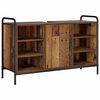 vidaXL F&uuml;rdőszoba Sz&eacute;k&eacute;ny Antik Fa 95 x 34 x 61 cm Szerelt Fa