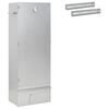 vidaXL F&uuml;st&ouml;lő S&uuml;tő 3 db 44,5 x 29 x 110 cm Horganyzott ac&eacute;l Ez&uuml;st