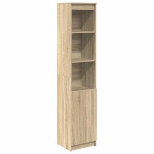 vidaXL sonoma t&ouml;lgy szerelt fa magasszekr&eacute;ny 37,5x35x180 cm